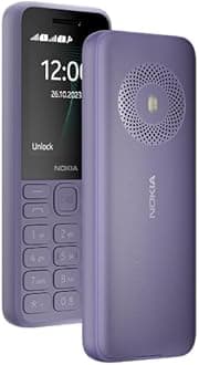 Nokia 130 Music | Built-in Powerful Loud Speaker with Music Player and Wireless FM Radio | Dedicated Music Buttons | Big 2.4” Display | 1 Month Standby Battery Life | Purple