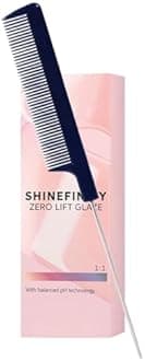 Shinefinity Zero Lift Glaze 05/3 Honey Chocolate Demi-Permanent Hair Color 2oz and M Hair Designs Tail Comb (Bundle)