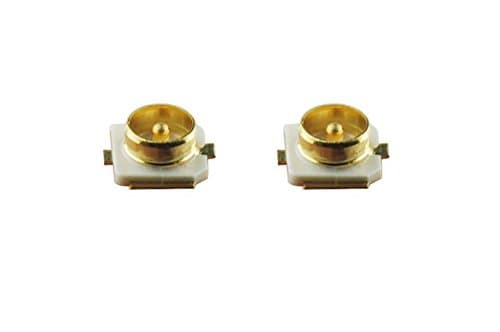 DHT Electronics 2PCS IPEX U.FL SMD SMT Solder for PCB Mount Socket Jack Female RF Coaxial Connector