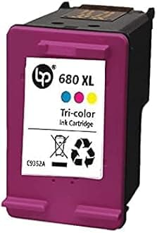680 XL Premium Colour Ink Cartridge Use for BP Printers 1115,1118,2135, 2138, 2675, 2676, 2677, 2678, 3635, 3636, 3638, 3775, 3776, 3777, 3778, 3779, 3835, 3838, 4535, 4536 '