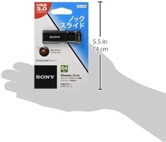 Sony 64GB MicroVault U-Series USB Flash Drive (USM64GU/B)