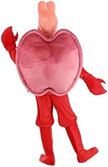 Disney The Little Mermaid Sebastian Costume for Adults, For Cosplay, Fantasy, Halloween, Beach Theme & Dress Up