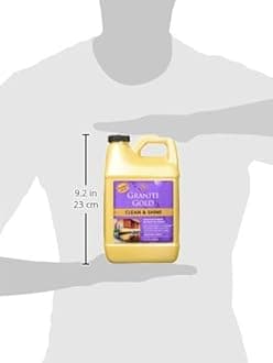 Granite Gold, Clean and Shine Refill StreakFree Deep Cleaning and Polishing of Marble Quartz, 64 Ounces