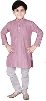 Pro-Ethic Style Developer Boy's Cotton Striped Kurta Pyjama For s | Kurta Paijama Set