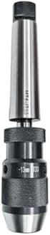 Keyless Drill Chuck MT4 Morse Taper Mount,Lathe Milling and Drilling Machine 3-Jaw for Portable Drills,Bench Drills,Milling Machines,Lathes,Etc.Adjustable 1/32"-1/2" (1mm-13mm)