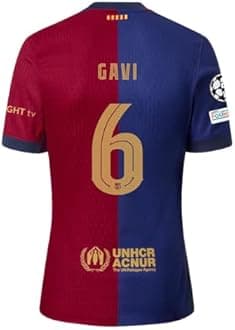 GAVI Home, Away, 3rd kit Soccer Jersey for Men - High Performance Sports Shirt, Breathable and Quick Dry Fabric