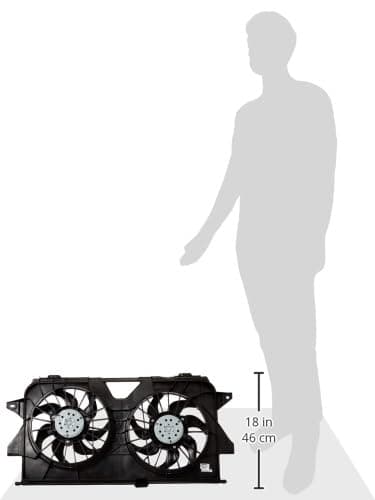 Dorman 620-042 Engine Cooling Fan Assembly Compatible with Select Chrysler / Dodge Models