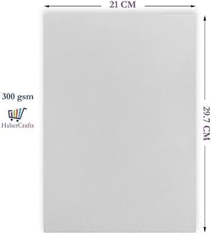 Blotting Paper Sheets A4 for Ink Pens & Oil 300gsm Super Absorbent for Arts, Crafts & Removing Excess Ink & Oil (White - A4 Sheets - 300gsm - 500 Sheets)