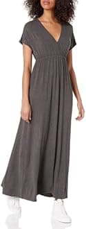 Amazon Essentials Women's Waisted Maxi Dress (Available in Plus Size)