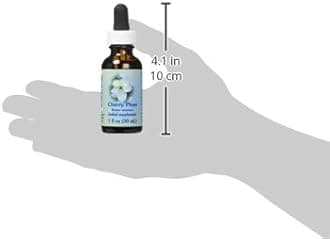 Flower Essence Services Dropper Herbal Supplements, Cherry Plum, 1 Ounce