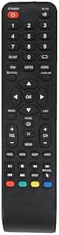 LED 627 Universal Remote Control for Mitashi Smart TVs - Black (Please Match with Your Old Remote Before Placing an Order)