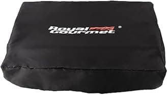 Royal Gourmet PD1300C 3-Burner 26,400-BTU Portable Gas Grill Griddle, Regulator, Cover and Carry Bag Included, Outdoor Camping, Tailgating, Black