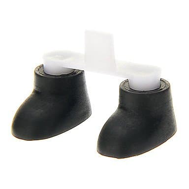 Cute Shoes Stand Bracket Dustproof Plug for iPhone 5(Assorted Color) , Orange