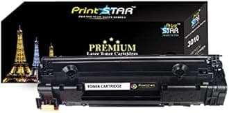 Print Star Canon 3010 Compatible Toner Cartridge for Canon MF3010 , MF 3010 Monochrome Multi-Function Laser Printer Prints | Reliable Printing | Excellent Performance (Pack of 1)