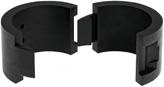 Office Chair Repair Kit, 3Pcs Cylinder Replacement Part, Fix Gas Piston Sinking, Black Nylon, Universal Size, Contemporary Style, Office Use, Adjustable Height