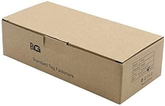 PAG 1" Standard Tagging Gun Fasteners Tag Barbs Attachments for All Standard Price Tag Gun, 5000pcs - 50pcs/Clip, Clear