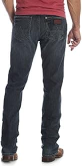 Wrangler mens Retro Slim Fit Straight Leg Jean Jeans