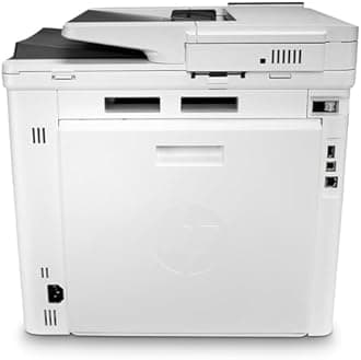 HP Color LaserJet Enterprise M480f Multifunction Duplex Printer, Print, scan, copy, Fast speeds, Easy setup, Advanced security, Best for small teams, Ethernet/USB only (3QA55A)