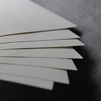 ArtRight Artists' A5 Acrylic Paper Pack of 80 Sheets, 300 GSM; Rough Grain Handmade Sheets for Gouache & Acrylic Media (Papers for Acrylic & Gouache Media)