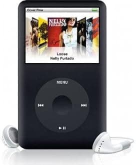 Original Appleipod Compatible for mp3 mp4 Player Apple iPod 80GB Classic 7th Generation- Black