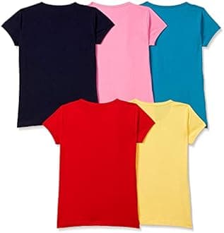 T2F Girls T2F GLS-TSRT T-Shirt (pack of 5)