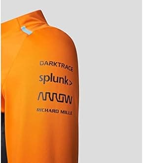 McLaren Formula One Team - Official 2023 Formula 1 Merchandise - Replica Team Softshell Jacket - Phantom/Papaya - Men's