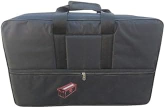 SG Musical - - Harmonium Musical Instrument Store Folding Harmonium Instrument, Harmonium Total 42 Keys,Portable Harmonium, 2 Reeds, Coupler with Bag