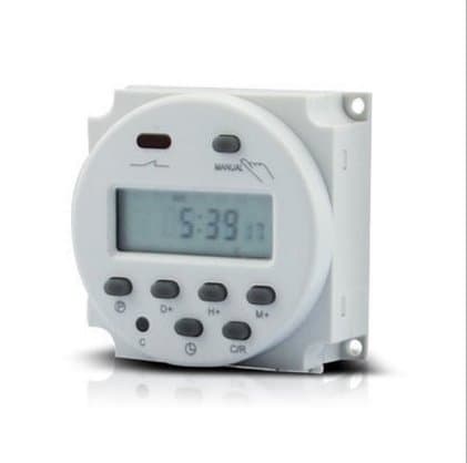 BULUSHI BLS DC 24V Digital LCD Power Programmable Timer Time Switch Relay 10A