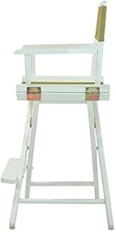 24-Inch, White Frame/Olive Canvas : Casual Home 220-01/021-100 Director's Chair with White Frame, 24", Olive