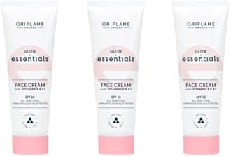 glow essentials face cream with vitamins e and b3-50 x 3 ml - Pack of 3