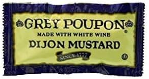 Grey Poupon Dijon Mustard Packets - .25 oz. (Pack of 25)