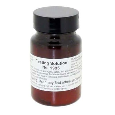 RS MIZAR M24 GOLD TESTER TESTING SOLUTION REFILL