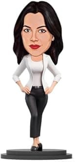 Avataar Studio Personalized Gift for Friends, Sister, BFF, Girlfriend, Character Caricature Photo Frame Unique Design Customized Gift for Friends & Family (GIRL POSE - 3, 7 INCHES)