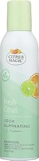 Citrus Magic Natural Odor Eliminating Air Freshener Spray, Tropical Citrus Blend, 7-Ounce