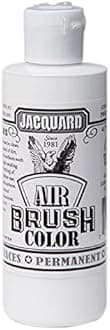 Jacquard Airbrush Color 4Oz Opaque White