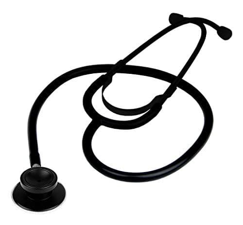 Ever Ready First Aid Dual Head Stethoscope - Stealth Black
