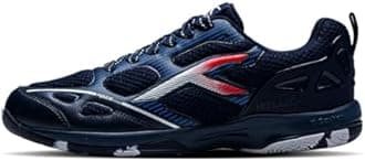 Hundred Raze Pro Badminton Shoes (Non Marking) | Also Indoor Sports | Lightweight, Breathable & Durable | X-Cushion | Active Grip Sole | Extended Heel Lock