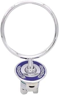 Auto Part - Genuines Car Front Hood Emblem Bonnet Label 2218800086 2108800086 For W204 W210 W211 W220 W212 C180 C200 Car accessories (Lavender)