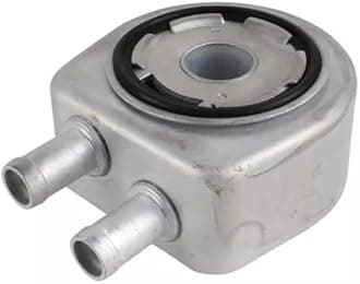 Surakey Engine Oil Radiator Cooler Compatible for Ren*ault Du*ster 2013-2018 Engine Transmission 8200806731 Aluminum Metal Engine Oil Radiator Replacement