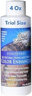 Color Enhancer Sealer for All-Natural Stone and Pavers. Marble, Travertine, Limestone, Granite, Slate, Concrete, Grout, Brick, Block.