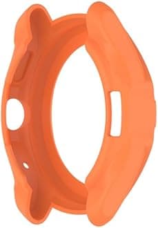 BabyValley Compatible with Ticwatch Pro 5 Smartwatch Case Protective, Silicone Shell Case Cover Replacement Shock-Proof for Ticwatch Pro 5 Accessories (Orange)