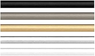 walther design New Lifestyle KVX040B Plastic Picture Frame, Art Glass, 30 x 40 cm, Black