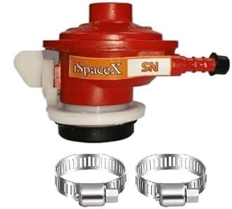 Regulator Suitable for Indian, Regulator (Red) Colour with 2 Safety pins