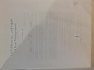 Global Logistics and Supply Chain 2e