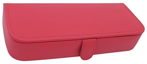 Rectangular Shaped Jewelry Box with 7 Compartments, Raspberry (54293412)