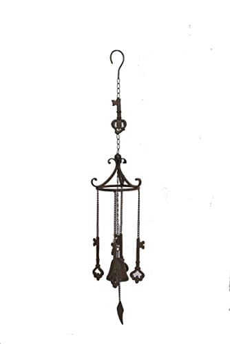 Rustic cast iron wind chime (Keys)