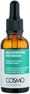 CD COSMO DESIGNS Multipeptide Eye Serum Visibly Reduces Appearance Puffiness, Fine Lines, Crow's Feet Wrinkles | Anti-Aging