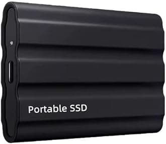 Portable Hard Drive 2TB, Mini SSD Hard Drives,Solid State External Drives,Computer Backup Drive,USB 3.1 to Type-C Support Data Storage Transfer for Windows XP PC Laptop and Mac (2.0, TB)