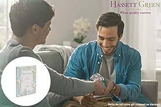 Hassett Green London - Natural Cotton Scented Drawer Liners - Single Pack of 6 Sheets size 600 x 400 mm (Single)