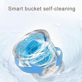 SUCRFXJ 3.5L Underwear Washing Machine, wall-mounted electric washing machine, Fully Automatic Small Mini Sock Washing Machine, Compact Washer with Spin Dryer, for Apartment Laundry